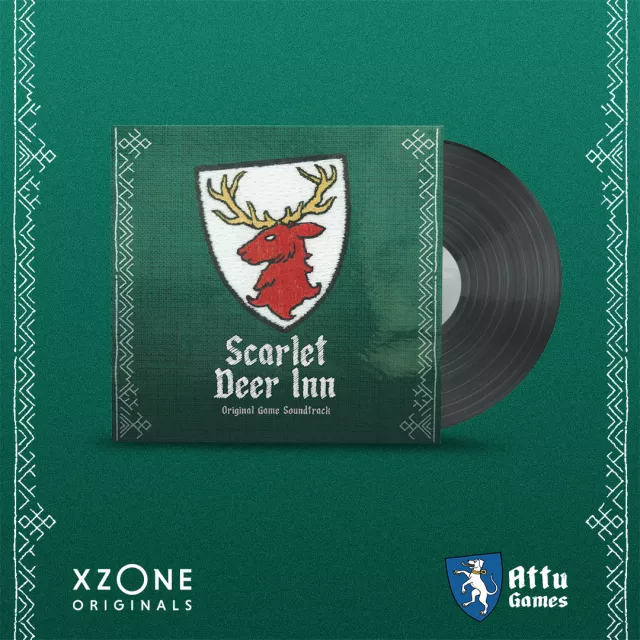Oficjalny soundtrack Scarlet Deer Inn LP - Xzone Originals