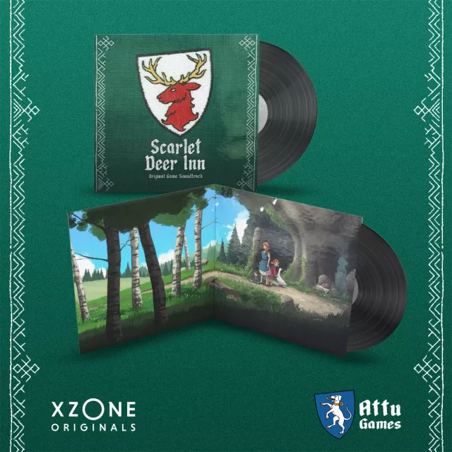 Oficjalny soundtrack Scarlet Deer Inn LP - Xzone Originals
