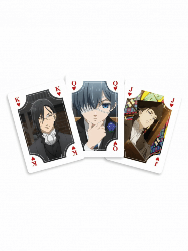Karty do gry Black Butler - Public School Arc