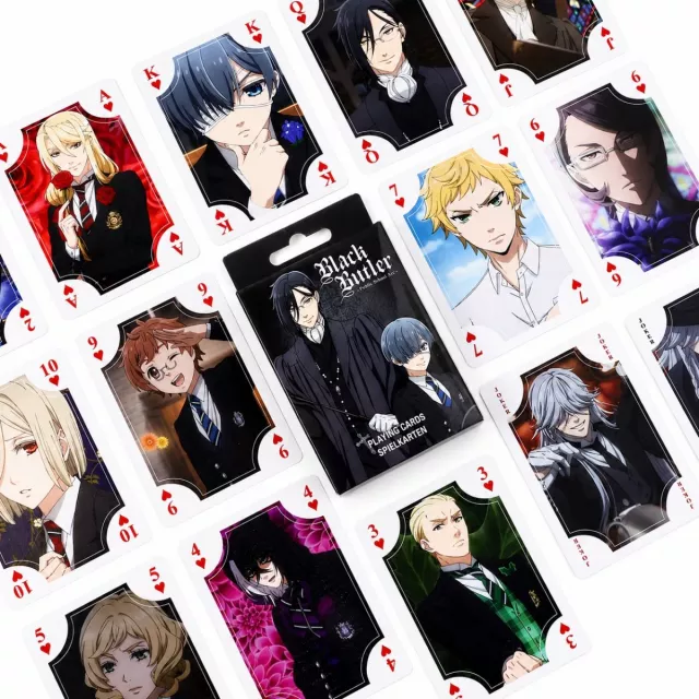 Karty do gry Black Butler - Public School Arc - Manga