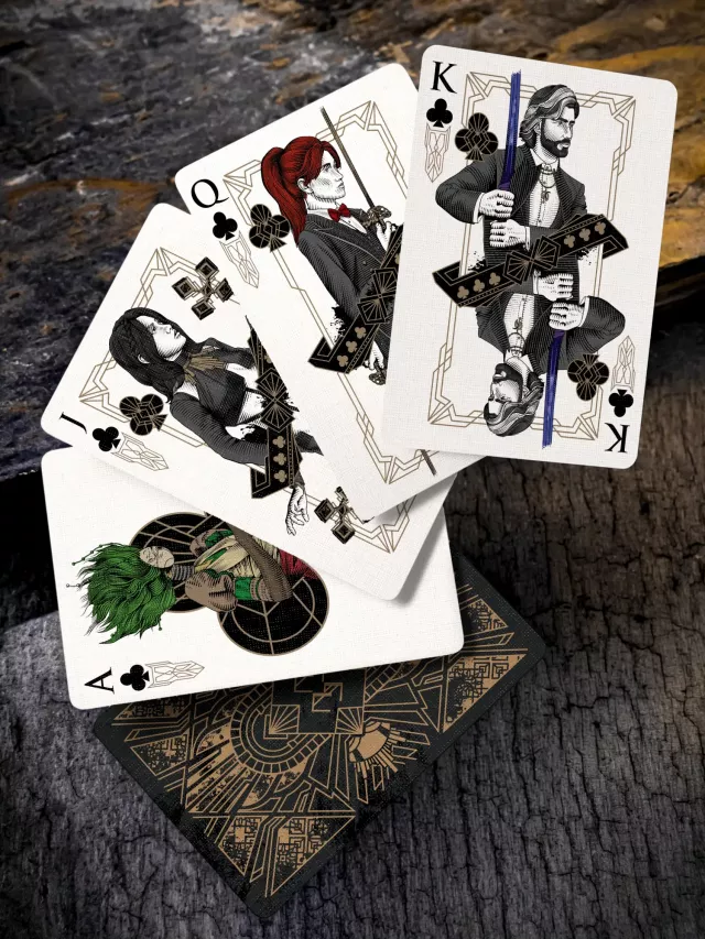 Karty do gry Clair Obscur: Expedition 33 - Obscur Edition