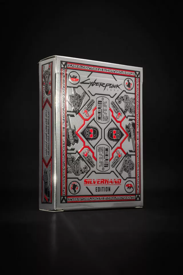 Karty do gry Cyberpunk 2077 - Silverhand Edition