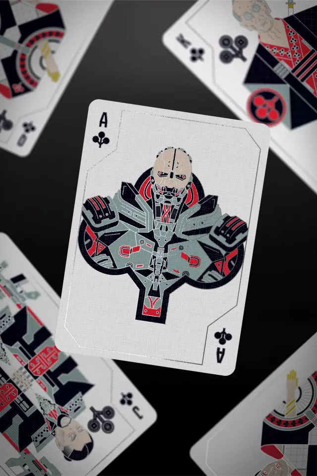 Karty do gry Cyberpunk 2077 - Silverhand Edition