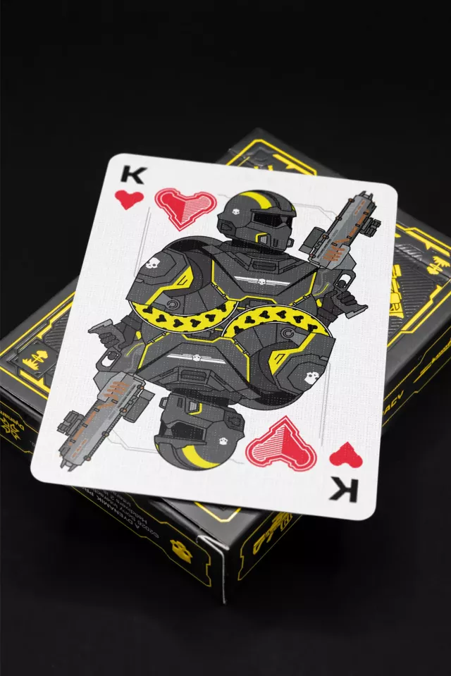 Karty do gry Helldivers 2 - Judgement Black