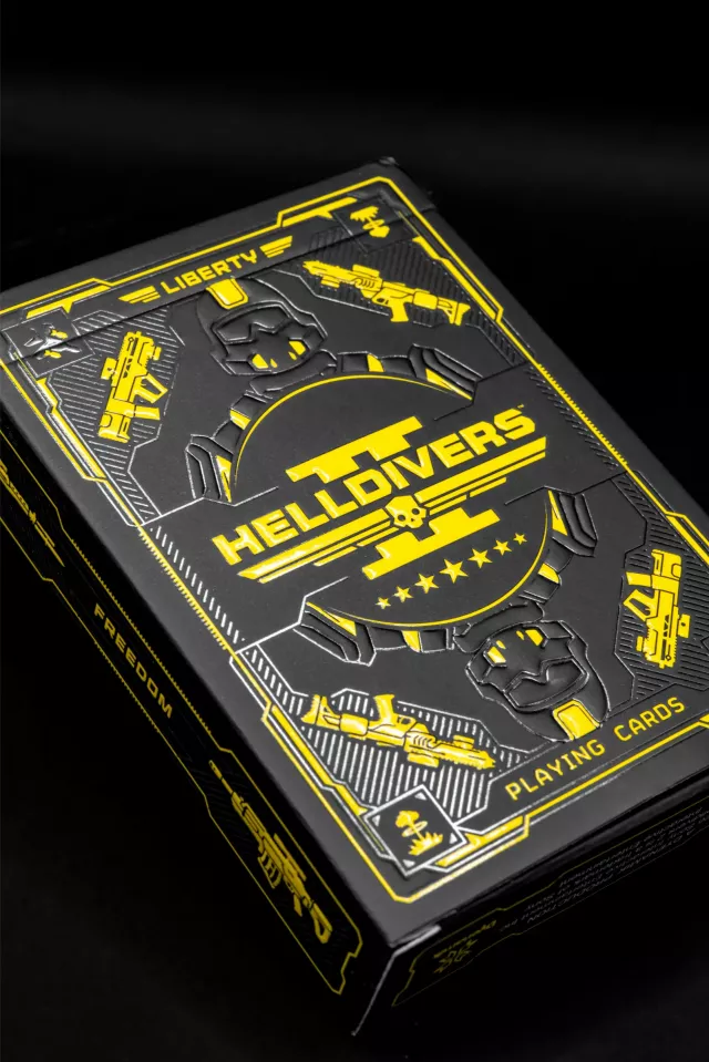 Karty do gry Helldivers 2 - Judgement Black