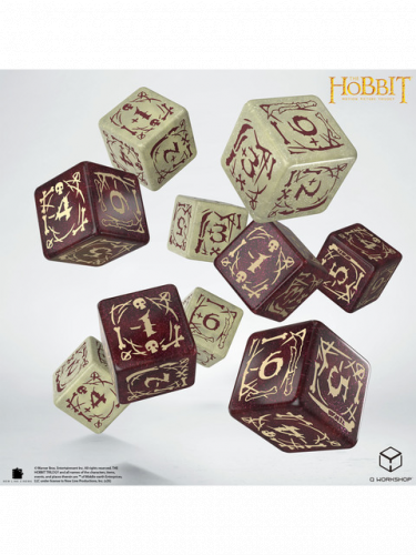 Kości The Hobbit - Goblins D6 (10 szt.)