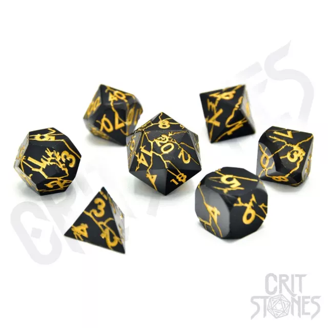 Kości Torn Mystic Metal - RPG Dice Set (7 szt.)