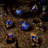 Kości Azure Artifacts Geode - RPG Dice Set (7 szt.)