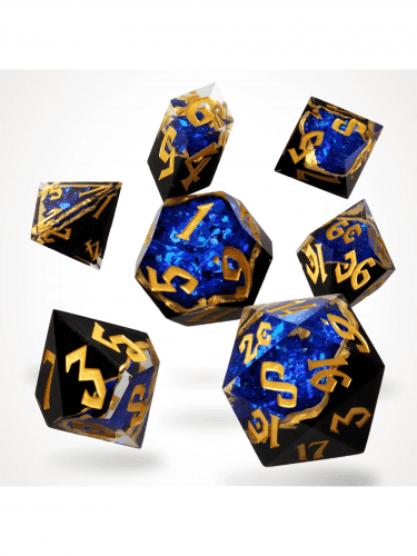 Kości Azure Artifacts Geode - RPG Dice Set (7 szt.)