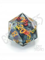 Kość Beholden - Floating Eyes 33mm D20
