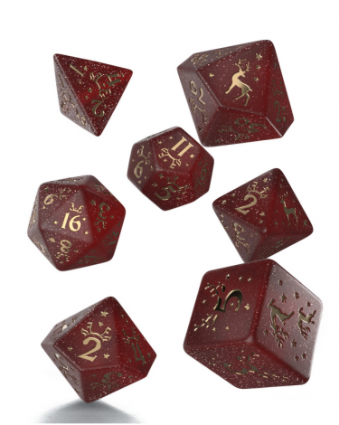 Kości do gry Christmas Dice Set (Q-Workshop)