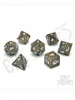 Kości Drudaxizius Metal - RPG Dice Set  (7 dzt.)