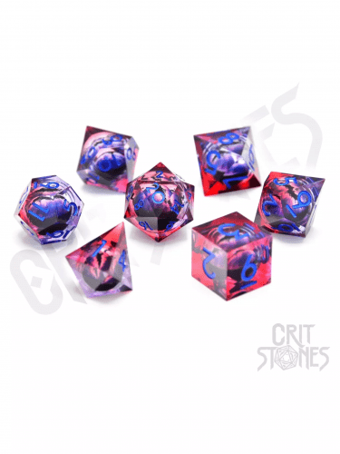 Kości Elder Dragon's Gaze Floating Eye - RPG Dice Set (7 szt.)