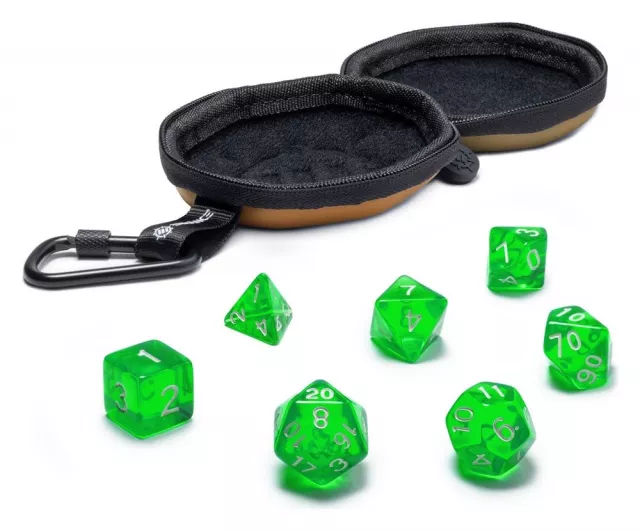Kości Enhance - Dice Set Dragon Green