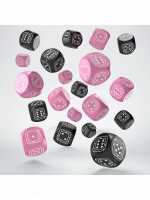 Kości Fortress Compact - Black & Pink (20 szt.)