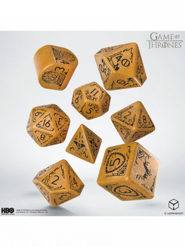 Kości Game of Thrones - Baratheon (8 szt.)