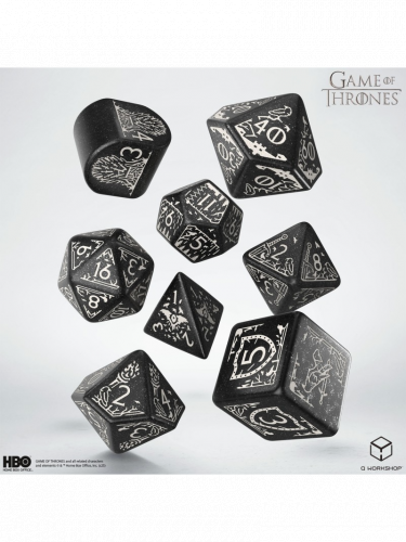 Kości Game of Thrones - Nights Watch (8 szt.)