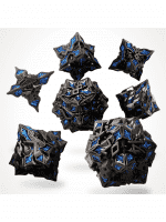 Kości Obsidian Alloy Metal - RPG Dice Set (7 szt.)