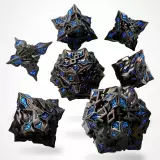 Kości Obsidian Alloy Metal - RPG Dice Set (7 szt.)