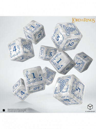 Kości Lord of the Rings - Rivendell Stone (10 szt.)