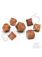 Kości Rage Within Metal - RPG Dice Set  (7 szt.)