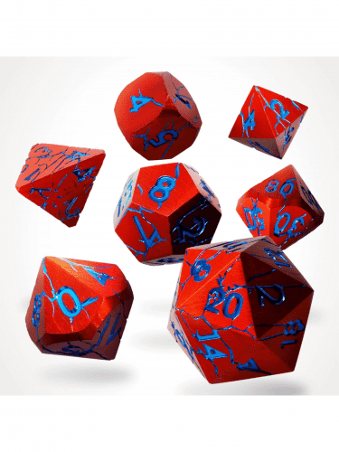 Kości Ruptured Hell Metal - RPG Dice Set (7 szt.)