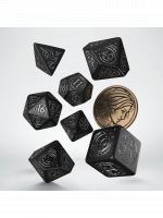 Kości Wiedźmin - The Obsidian Star (7 szt.)