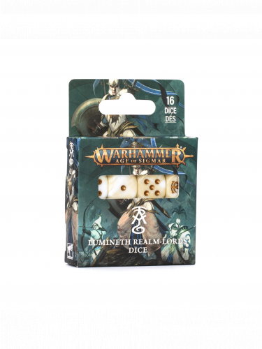 Kostky W-AOS - Lumineth Realm-Lords Dice (16 szt.)