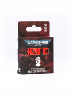 Kości Warhammer: 40,000 - Chaos Space Marines: Red Corsairs Dice (16 szt.)