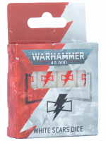 Kości Warhammer: 40,000 - White Scars Dice (16 szt.)