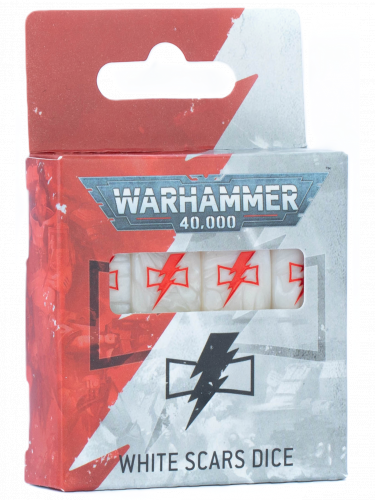 Kości Warhammer: 40,000 - White Scars Dice (16 szt.)