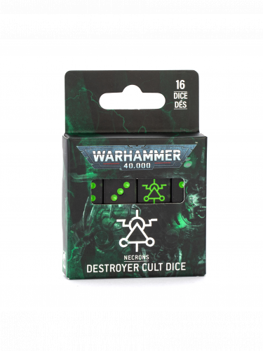 Kości Warhammer 40,000 - Destroyer Cult Dice (16 ks)