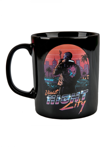 Cyberpunk 2077 kubek Sunset