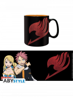 Kubek Fairy Tail - Lucy, Natsu & Emblem