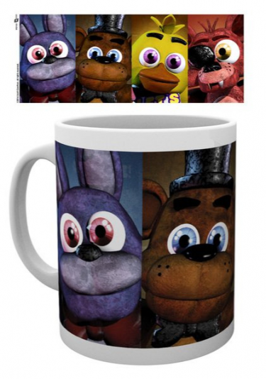 Kubek Five Nights at Freddys - Faces