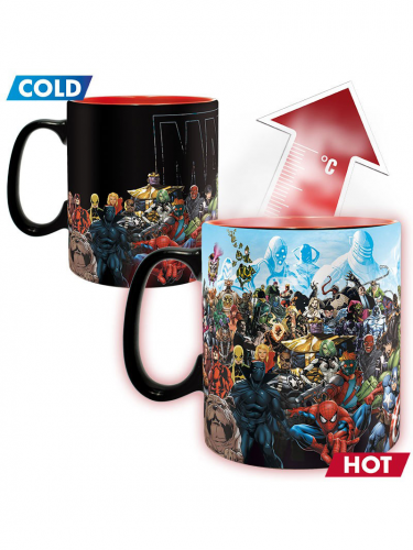 Marvel Heat Change kubek Heroes