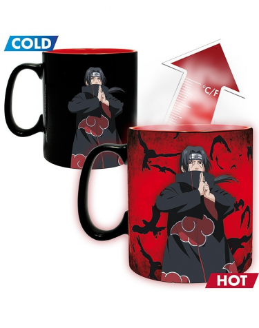 Kubek Naruto Shippuden - Kakashi/Itachi (zmieniający kolor)