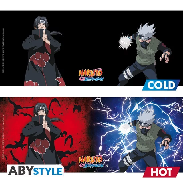 Hrnek Naruto Shippuden - Kakashi/Itachi (měnící se)