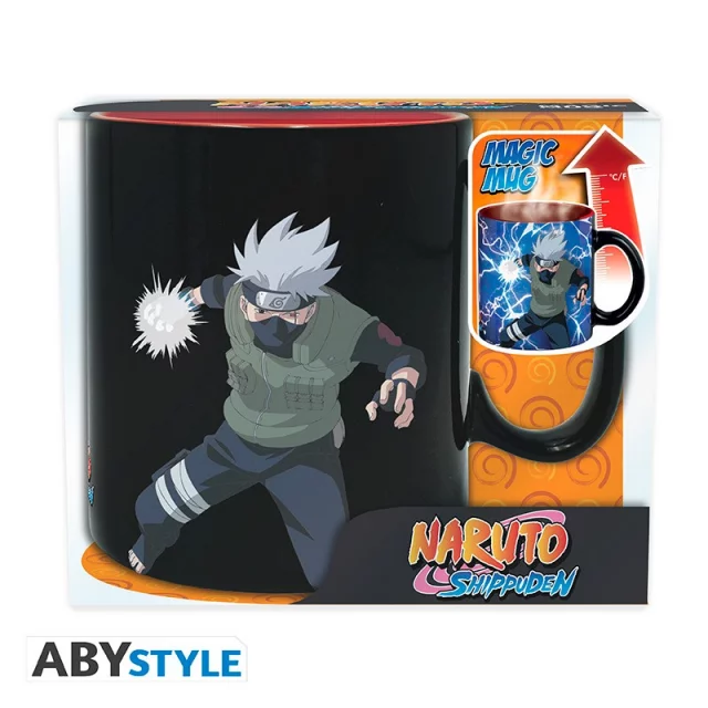 Hrnek Naruto Shippuden - Kakashi/Itachi (měnící se)