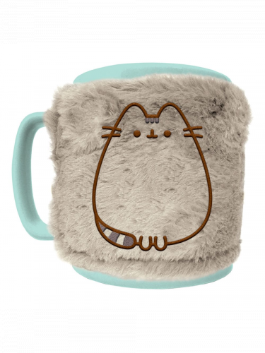 Kubek Pusheen - Fuzzy Cosy (+ pluszowy otulacz)