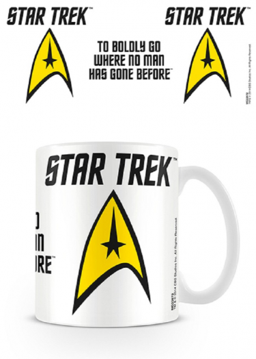 Kubek Star Trek - To Boldly Go