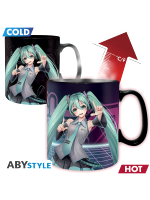 Kubek Vocaloid - Hatsune Miku Logo (zmieniający kolor)