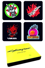 Podkładki na stół Cyberpunk 2077 - Set #1