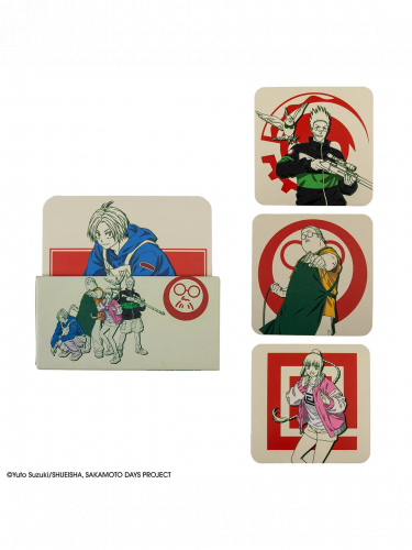 PodkładkiSakamoto Days - Sakamoto (4 szt.)