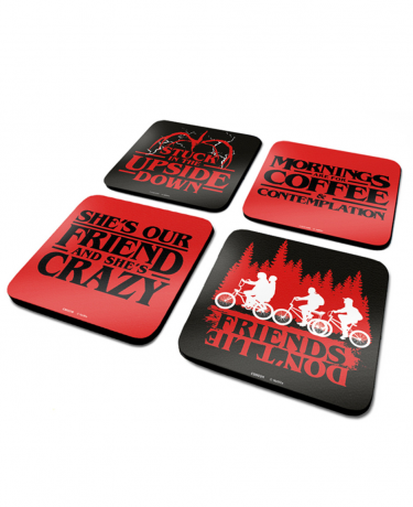 Podstawki pod szklanki Stranger Things - Quotes