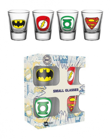 Kieliszki DC Comics - Logos