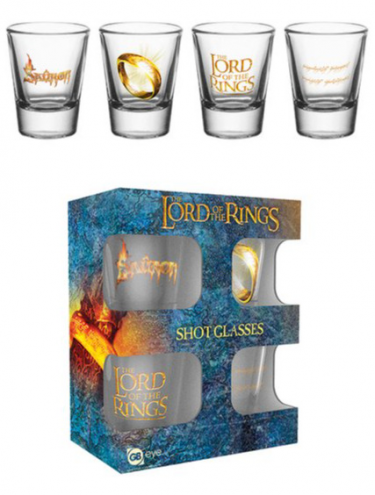 Kieliszki The Lord of the Rings (4 w zestawie)