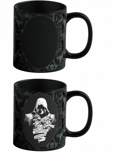 Kubek Assassin's Creed Black Flag Resynced - Edward Kenway (zmieniający kolor)