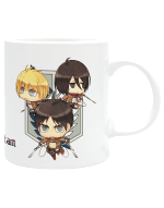 Kubek Attack on Titan - Chibi Trio