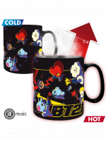 Kubek BT21 - Space XL (zmieniający kolor)